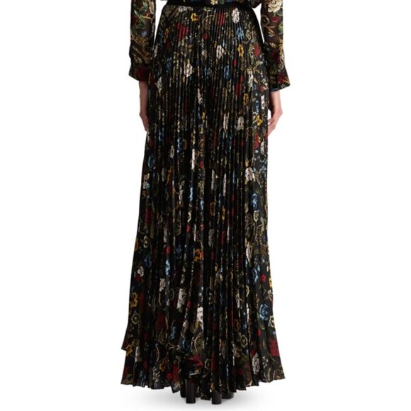 Alice and Olivia Katz Pleated Maxi Skirt - Picture 4 of 6